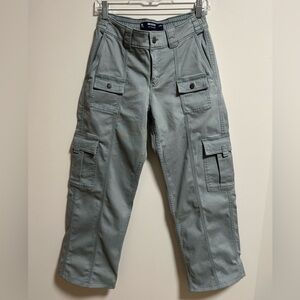 Hollister Women's Straight Leg Low-rise Baggy Cargo Pants